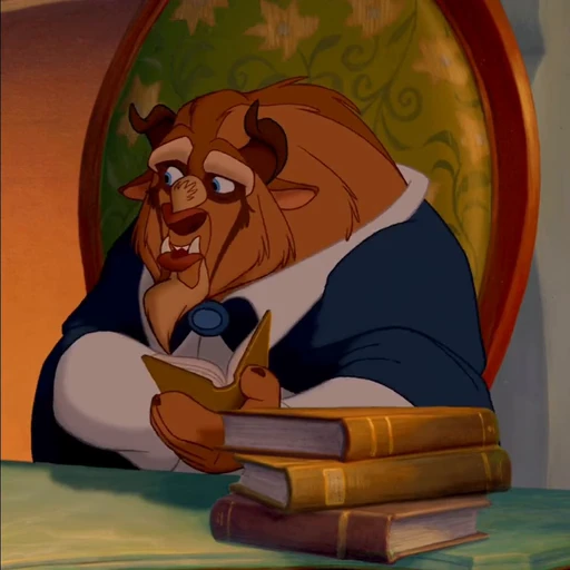 🪞 Стикер «Beauty and the Beast» для Telegram