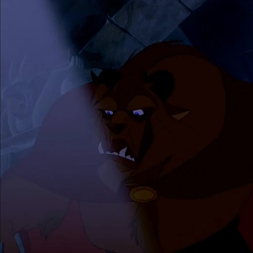 🪞 Стикер «Beauty and the Beast» для Telegram