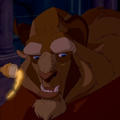 🪞 Стикер «Beauty and the Beast» для Telegram