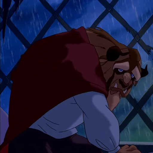 🪞 Стикер «Beauty and the Beast» для Telegram