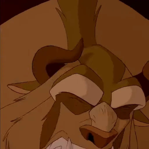🪞 Стикер «Beauty and the Beast» для Telegram