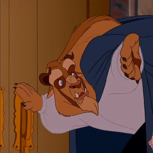 🪞 Стикер «Beauty and the Beast» для Telegram
