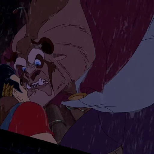 🪞 Стикер «Beauty and the Beast» для Telegram