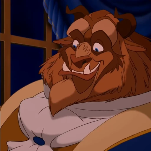 🪞 Стикер «Beauty and the Beast» для Telegram