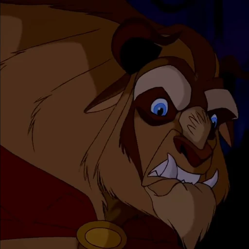 🪞 Стикер «Beauty and the Beast» для Telegram