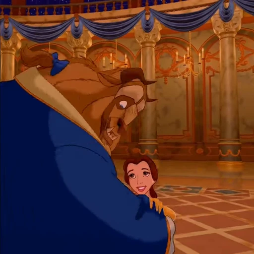 🪞 Стикер «Beauty and the Beast» для Telegram