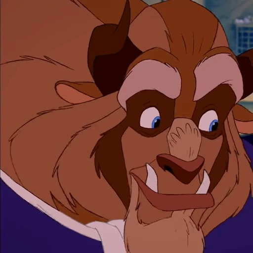 🪞 Стикер «Beauty and the Beast» для Telegram