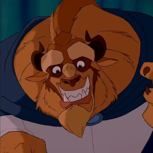 🪞 Стикер «Beauty and the Beast» для Telegram