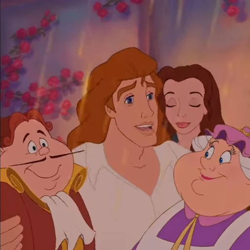 🪞 Стикер «Beauty and the Beast» для Telegram