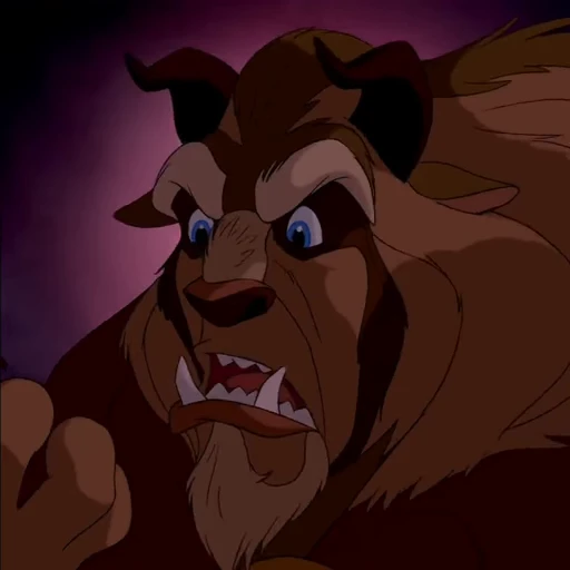 🪞 Стикер «Beauty and the Beast» для Telegram