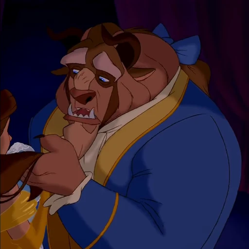 🪞 Стикер «Beauty and the Beast» для Telegram