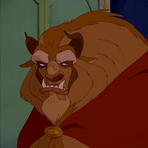🪞 Стикер «Beauty and the Beast» для Telegram
