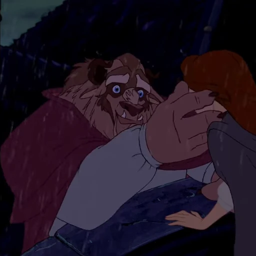 🪞 Стикер «Beauty and the Beast» для Telegram