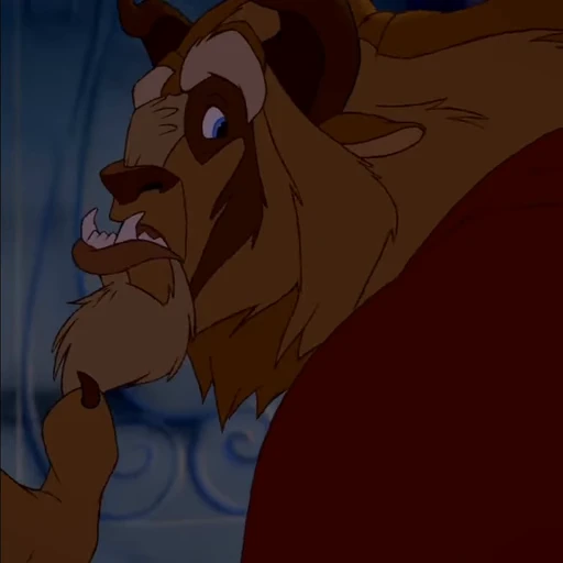 🪞 Стикер «Beauty and the Beast» для Telegram