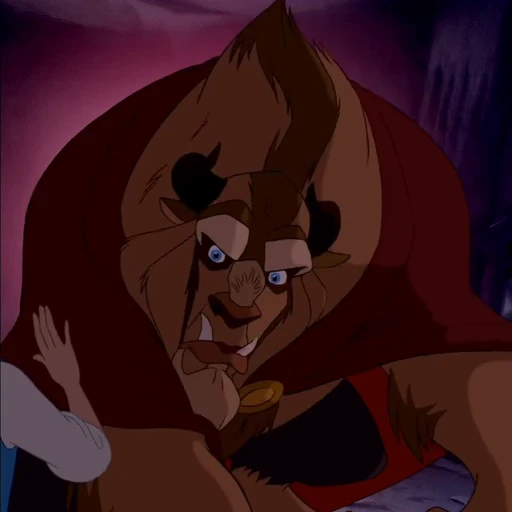 🪞 Стикер «Beauty and the Beast» для Telegram