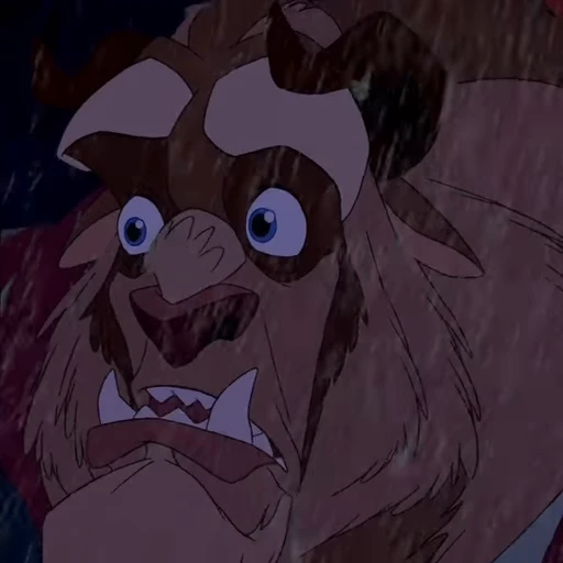 🪞 Стикер «Beauty and the Beast» для Telegram