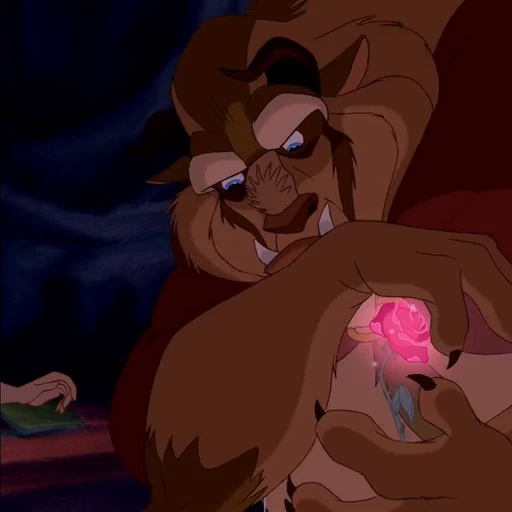 🪞 Стикер «Beauty and the Beast» для Telegram