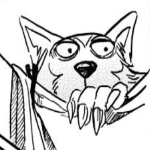 👀 Стикер «Beastars Reaction Pic» для Telegram