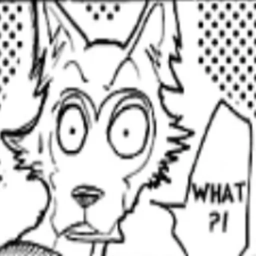 😨 Стикер «Beastars Reaction Pic» для Telegram