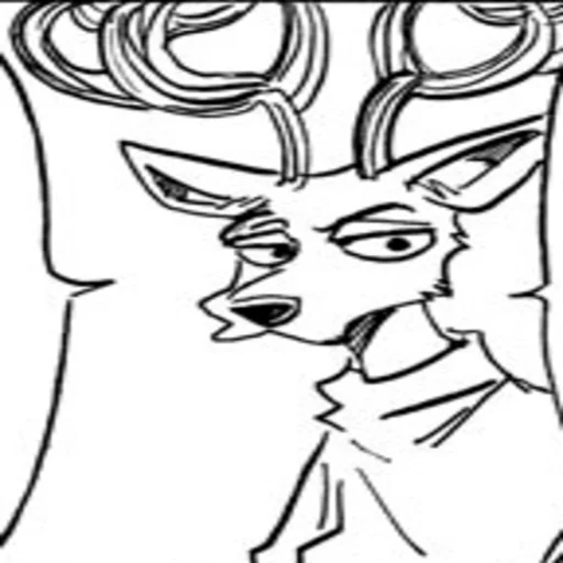😑 Стикер «Beastars Reaction Pic» для Telegram