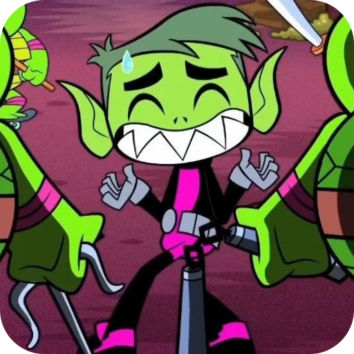 😓 Стикер «Beast Boy» для Telegram