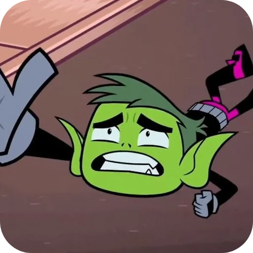😬 Стикер «Beast Boy» для Telegram