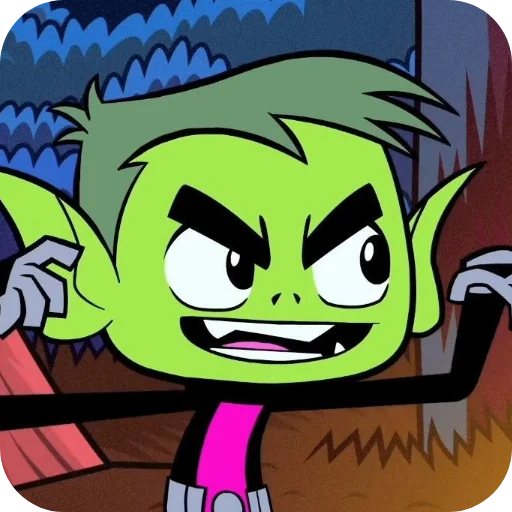 😈 Стикер «Beast Boy» для Telegram
