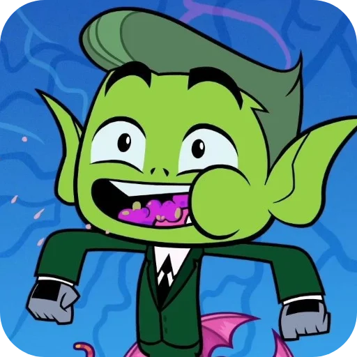 🥳 Стикер «Beast Boy» для Telegram