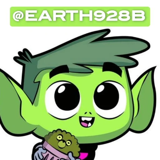 👦 Стикер «Beast Boy» для Telegram