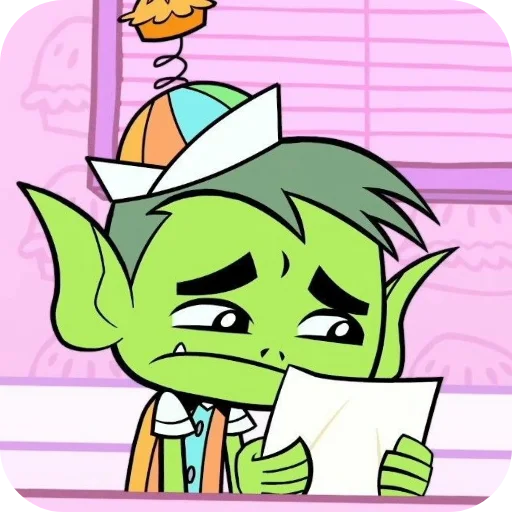 ☹ Стикер «Beast Boy» для Telegram