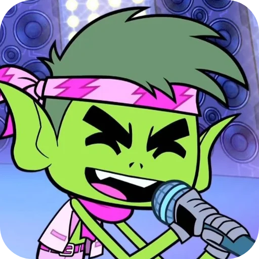 🎤 Стикер «Beast Boy» для Telegram