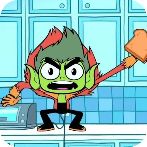 🐵 Стикер «Beast Boy» для Telegram