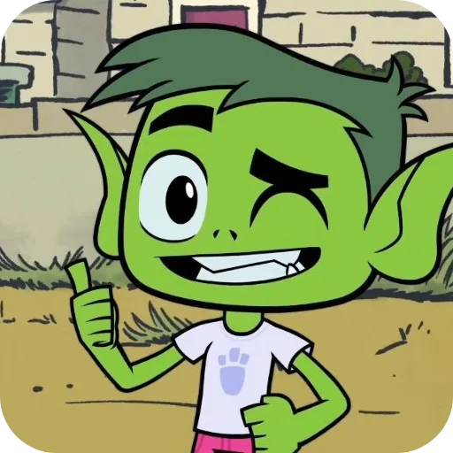 👍 Стикер «Beast Boy» для Telegram