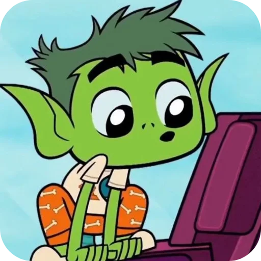 😯 Стикер «Beast Boy» для Telegram