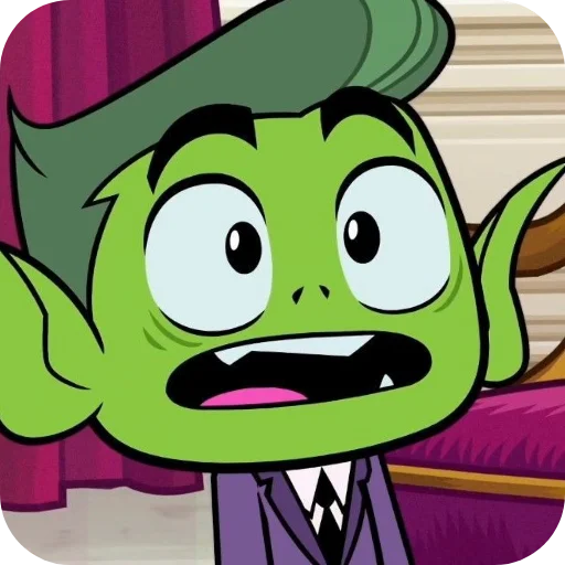 😧 Стикер «Beast Boy» для Telegram