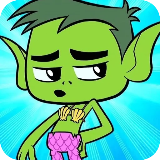 😗 Стикер «Beast Boy» для Telegram