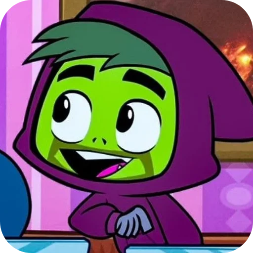 🧔 Стикер «Beast Boy» для Telegram