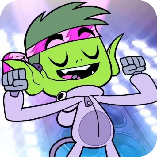 🕺 Стикер «Beast Boy» для Telegram