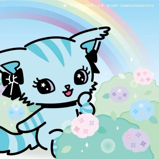 🌈 Стикер «Beatcats Sanrio» для Telegram