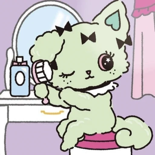 🪞 Стикер «Beatcats Sanrio» для Telegram