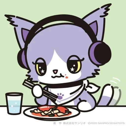 😋 Стикер «Beatcats Sanrio» для Telegram