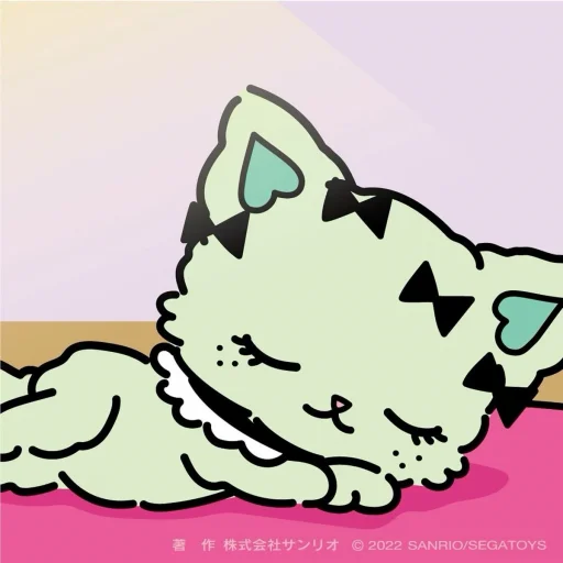 😴 Стикер «Beatcats Sanrio» для Telegram