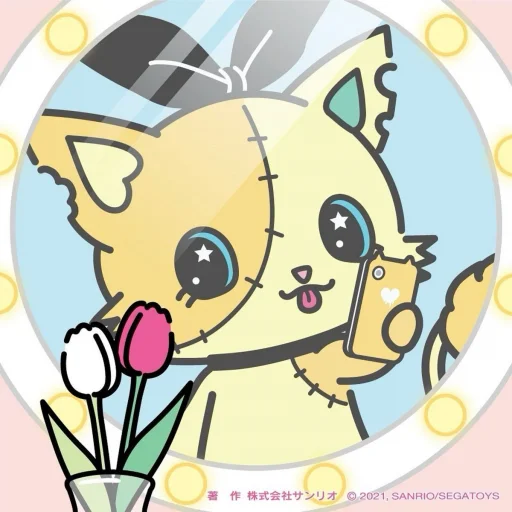 😛 Стикер «Beatcats Sanrio» для Telegram