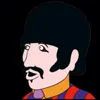 Стикер 32 😽 Набор эмоджи с музыкальной рок группой «The Beatles»