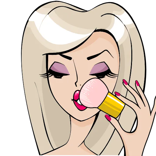 🧴 Стикер «Beauty» для Telegram