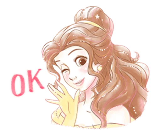 😉 Стикер «Beauty and the Beast (Romantic)» для Telegram