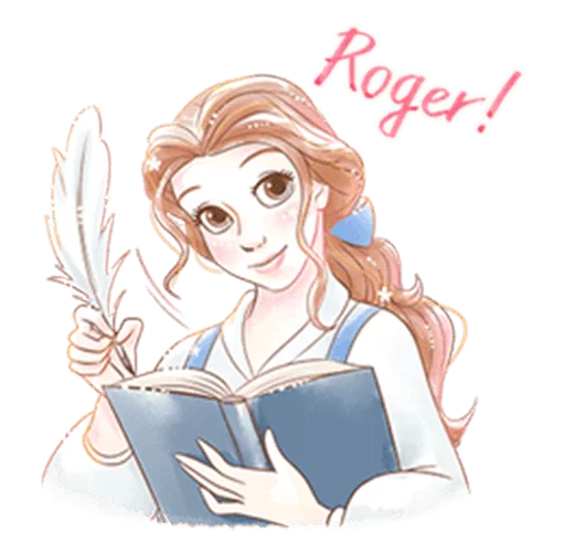 👍 Стикер «Beauty and the Beast (Romantic)» для Telegram