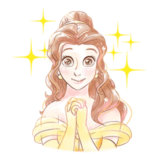 ✨ Стикер «Beauty and the Beast (Romantic)» для Telegram