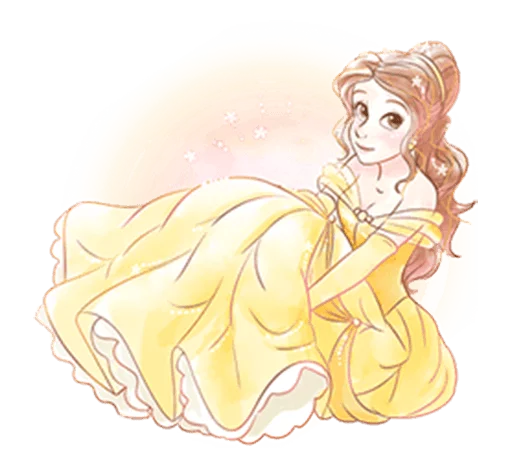 🙂 Стикер «Beauty and the Beast (Romantic)» для Telegram