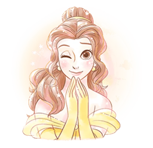 😉 Стикер «Beauty and the Beast (Romantic)» для Telegram